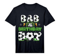 Dad And Mom Birthday Soccer Group Family T-Shirt - Trendy Graphic Unisex