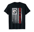 American Flag Mom Soccer Daughter Son T-Shirt - Graphic Print Men Women