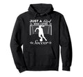 Just Who Loves Soccer Hoodie - Custom Art Print Unisex