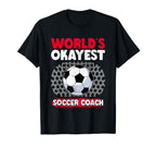Coaching Soccer Dad Coach Soccer Coach T-Shirt - Novelty Apparel Unisex