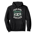 This Loves Soccer Hoodie - Streetwear Style Unisex