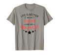 Life Is Better Soccer And My Crazy Cat T-Shirt - Streetwear Style Men Women