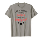 Life Is Better Soccer And My Crazy Cat T-Shirt - Streetwear Style Men Women