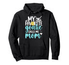 Proud Water Polo Goalkeeper Mom Water Hoodie - Graphic Print for Adults