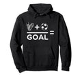 Funny Soccer Player Math Goal Lover Outfit Hoodie - Graphic Print Men Women