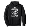 My Grandson Soccer Keeper Grandma Hoodie - Casual Everyday Wear Men Women