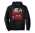 Favorite Hockey Goalie Aunt Ice Hockey Hoodie - Novelty Apparel Men Women