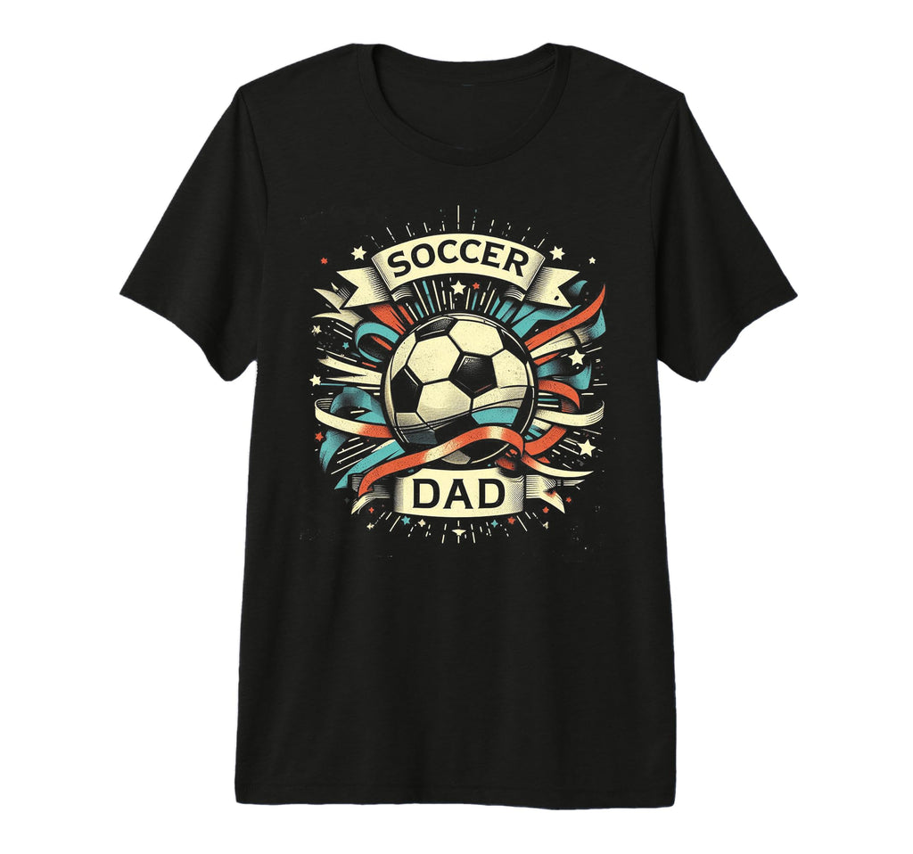 Soccer Dad Family Matching Dad T-Shirt - Minimalist Print Men Women
