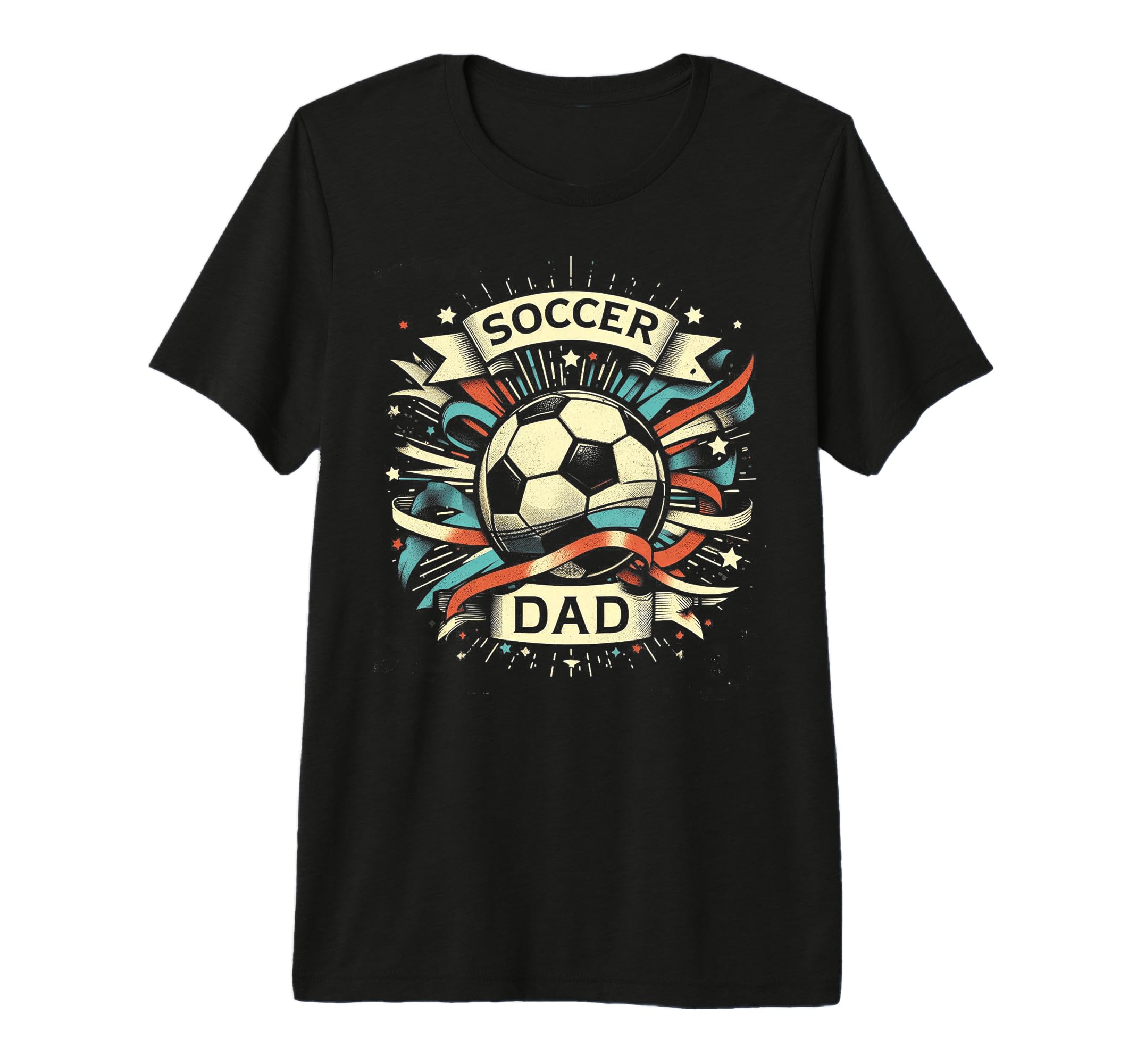 Soccer Dad Family Matching Dad T-Shirt - Minimalist Print Men Women