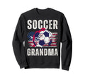 Funny Grandma Proud Soccer Sweatshirt - Casual Everyday Wear for Adults