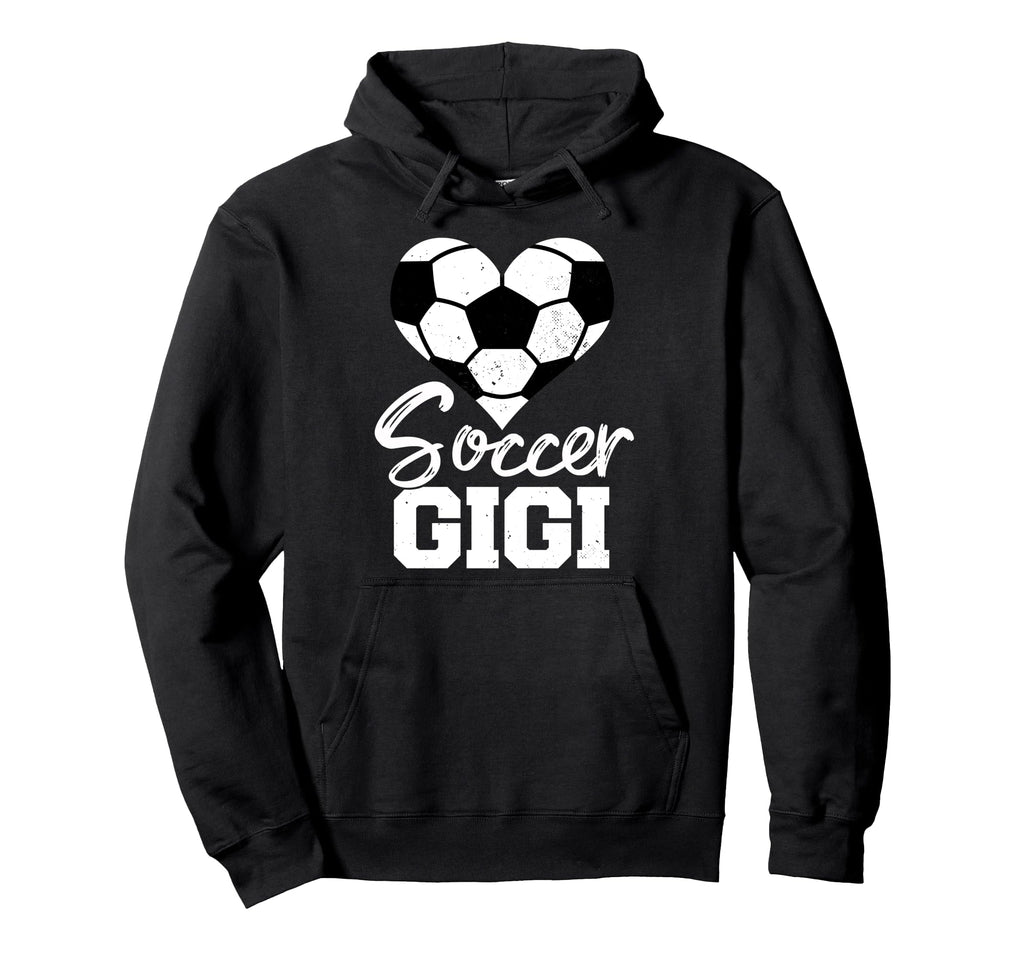 Soccer Gigi Heart Funny Heartfelt Love Hoodie - Unique Graphic for Adults