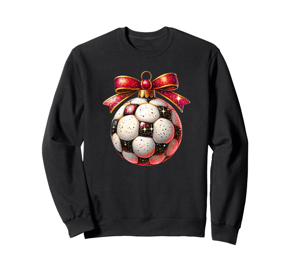 Soccer Ornament Soccer Mom Sweatshirt - Fun Novelty Design for Adults