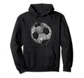 Soccer Ball Art Goalkeeper Soccer Hoodie - Custom Art Print Men Women
