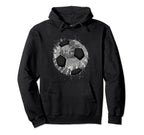 Soccer Ball Art Goalkeeper Soccer Hoodie - Custom Art Print Men Women
