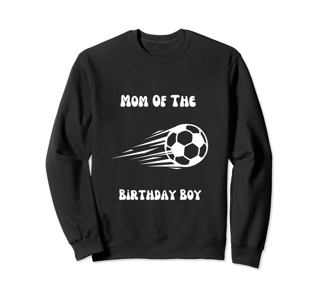 Soccer Birthday Birthday Mom Soccer Sweatshirt - Graphic Print for Adults