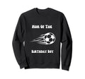 Soccer Birthday Birthday Mom Soccer Sweatshirt - Graphic Print for Adults