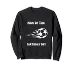 Soccer Birthday Birthday Mom Soccer Sweatshirt - Graphic Print for Adults