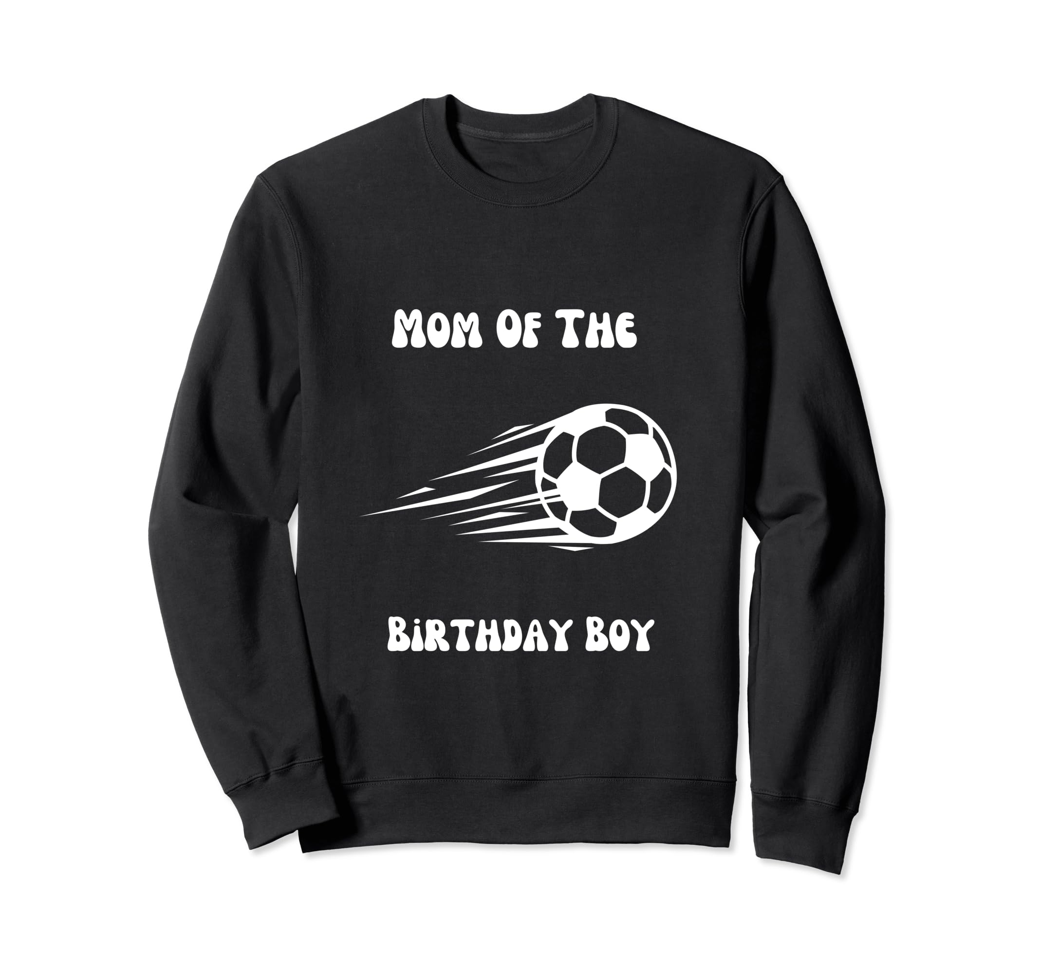 Soccer Birthday Birthday Mom Soccer Sweatshirt - Graphic Print for Adults