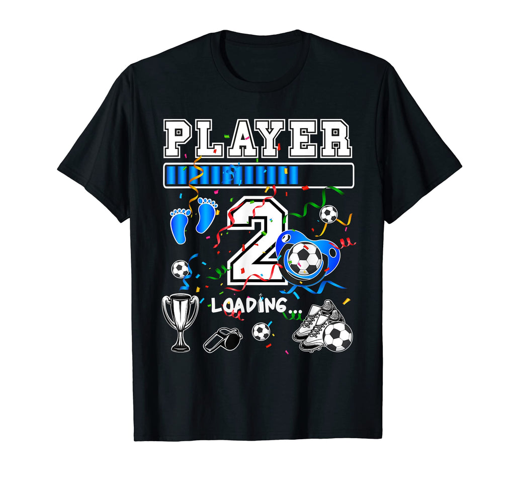 Soccer Player 2 Loading Soccer Jersey T-Shirt - Fun Novelty Design Unisex