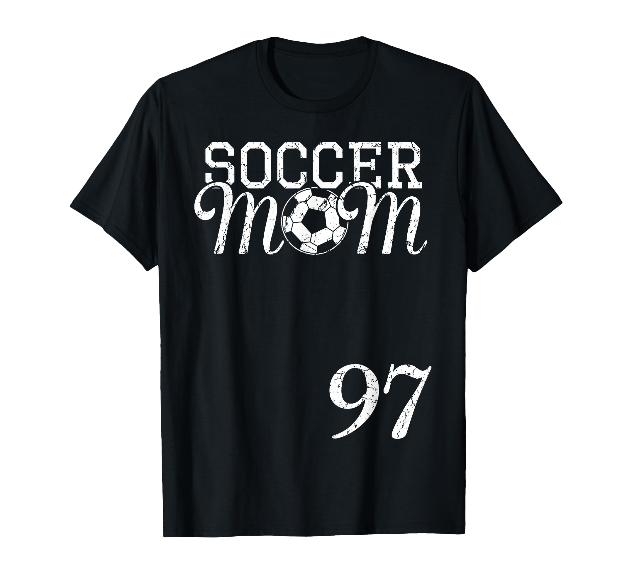 Soccer Mom Jersey Number 97 Favorite T-Shirt - Graphic Print Men Women