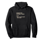 Powerchair Football Coach Hoodie - Casual Everyday Wear for Adults