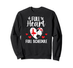 Full Heart Dance And Soccer Mom Sweatshirt - Streetwear Style for Adults