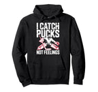 Funny Ice Hockey Goalkeeper Goalie Hockey Hoodie - Trendy Graphic Men Women