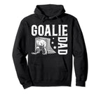 Ice Hockey Goalie Dad Ice Hockey Hoodie - Casual Everyday Wear Unisex