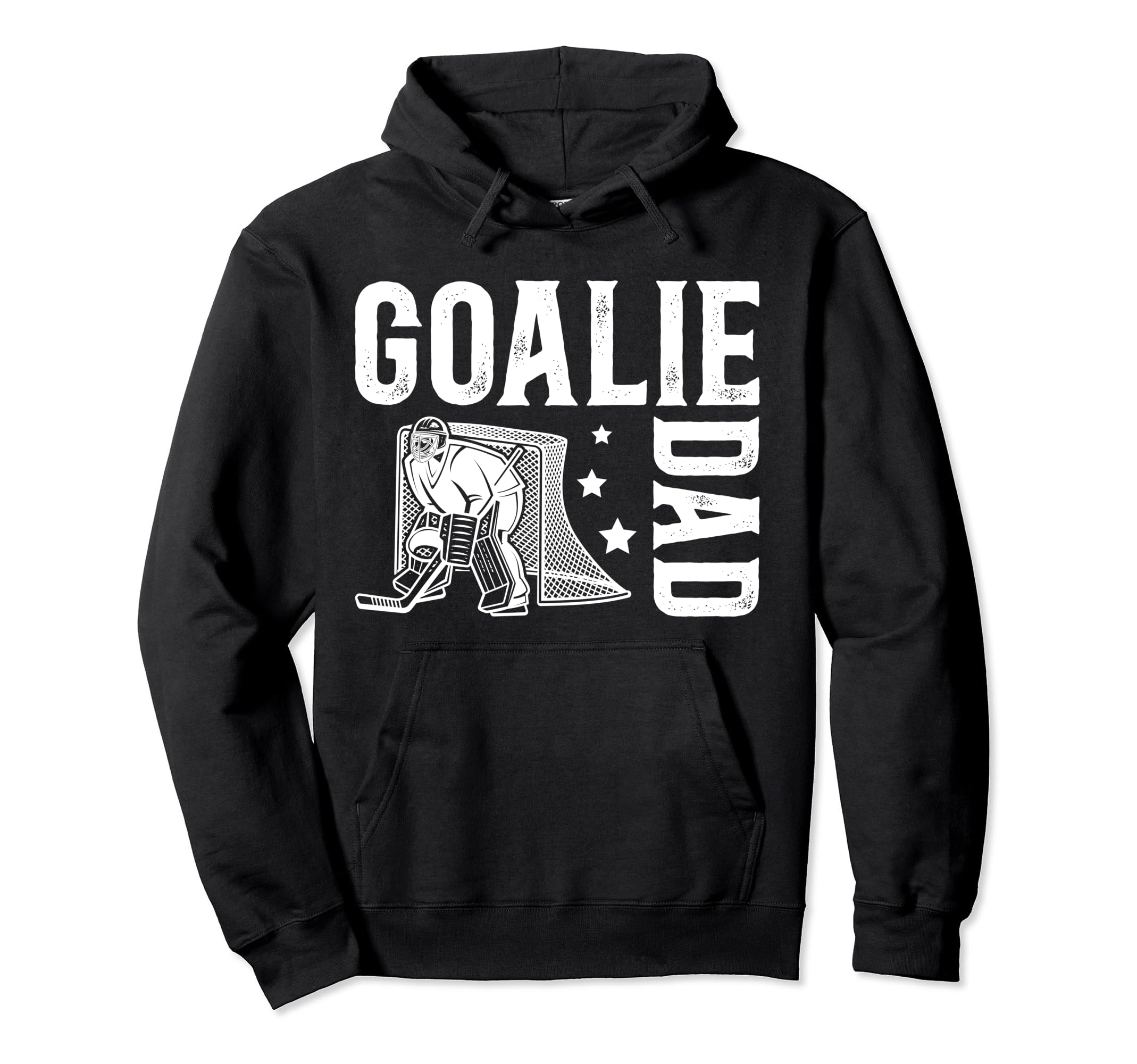 Ice Hockey Goalie Dad Ice Hockey Hoodie - Casual Everyday Wear Unisex