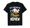 My Favorite Players Baseball Soccer T-Shirt - Minimalist Print for Adults