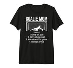 Soccer Goalkeeper Mom Definition T-Shirt - Casual Everyday Wear Unisex