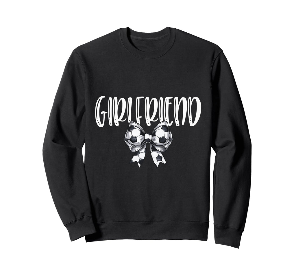 Coquette Soccer Girlfriend Spirit Sweatshirt - Trendy Graphic Unisex