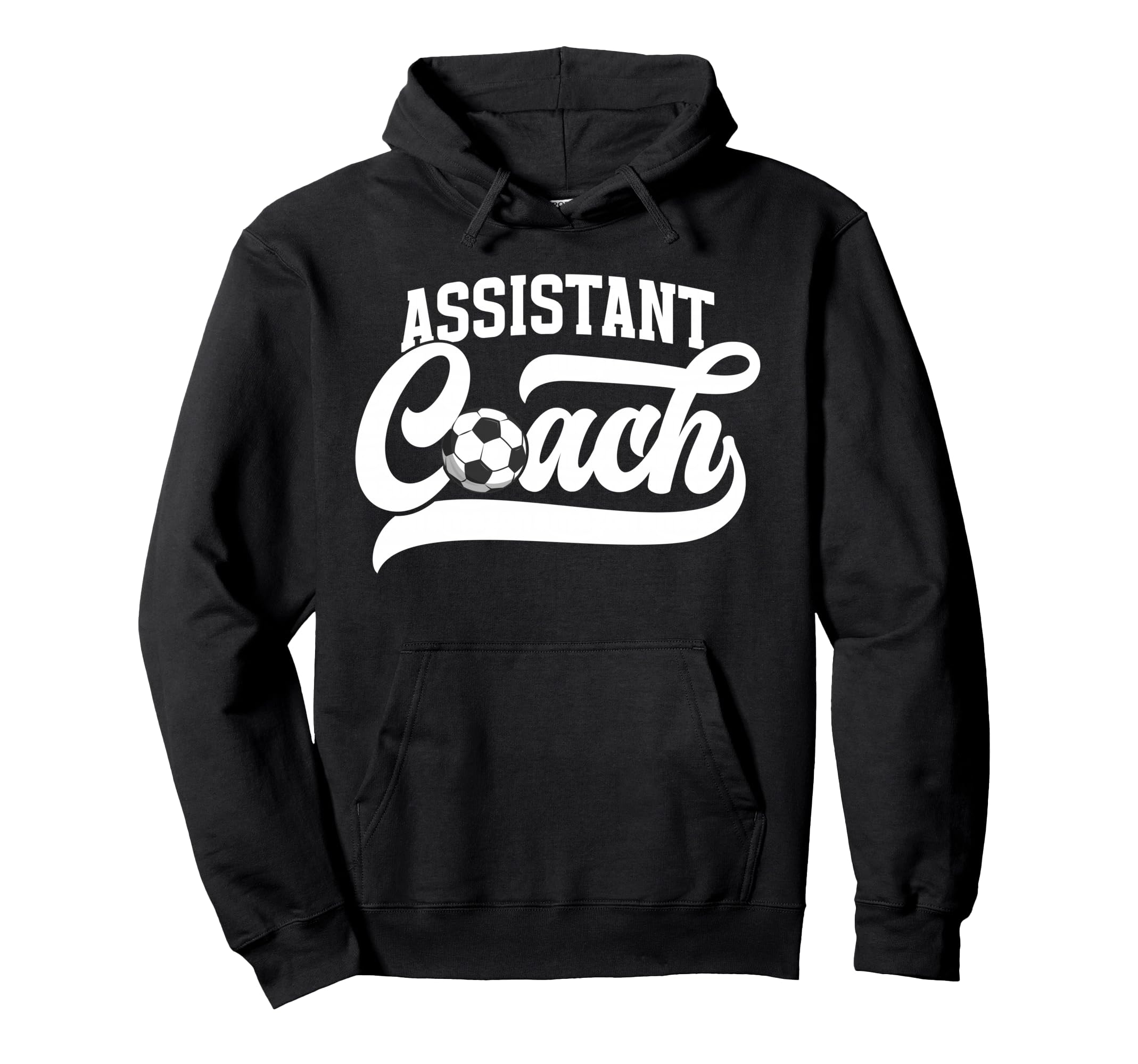 Soccer Assistant Coach Soccer Hoodie - Fun Novelty Design Men Women