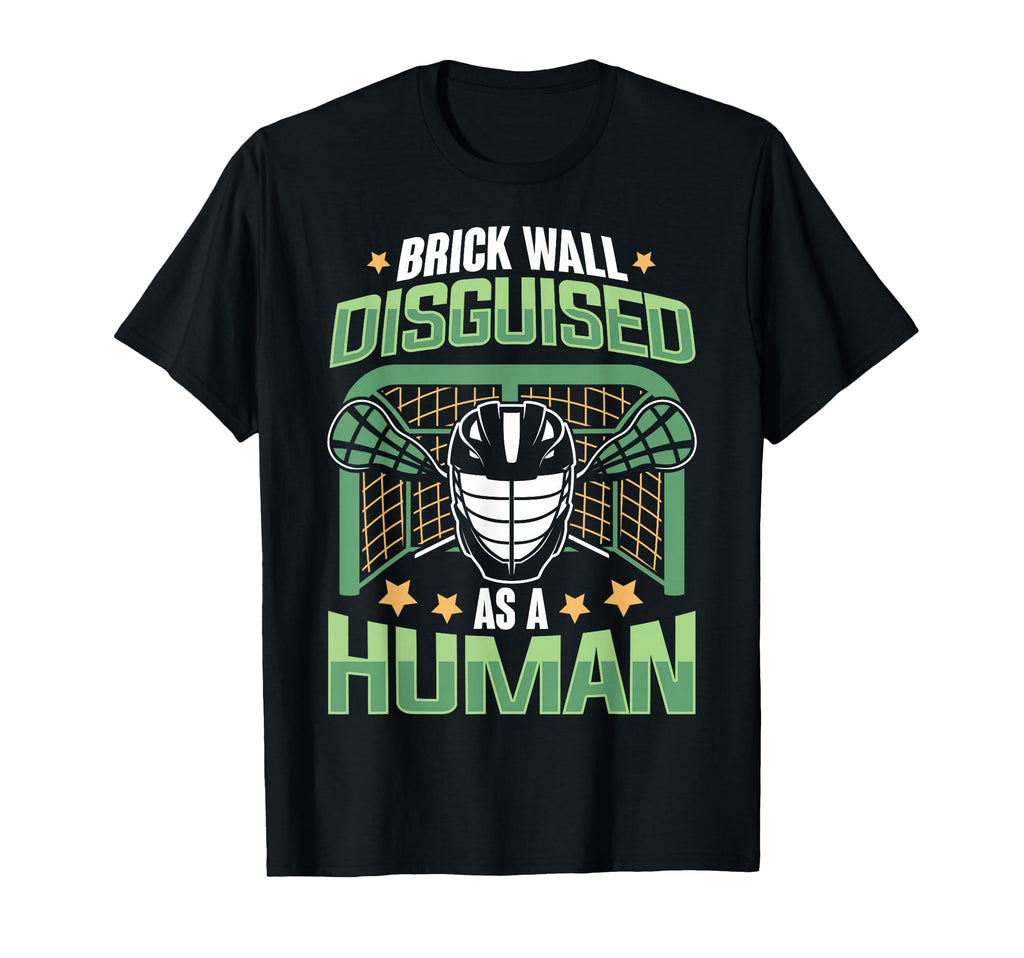 Funny Lacrosse Goalie Lax Goalie T-Shirt - Graphic Print Men Women