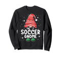 Soccer Gnome Squad Funny Sweatshirt - Casual Everyday Wear Men Women