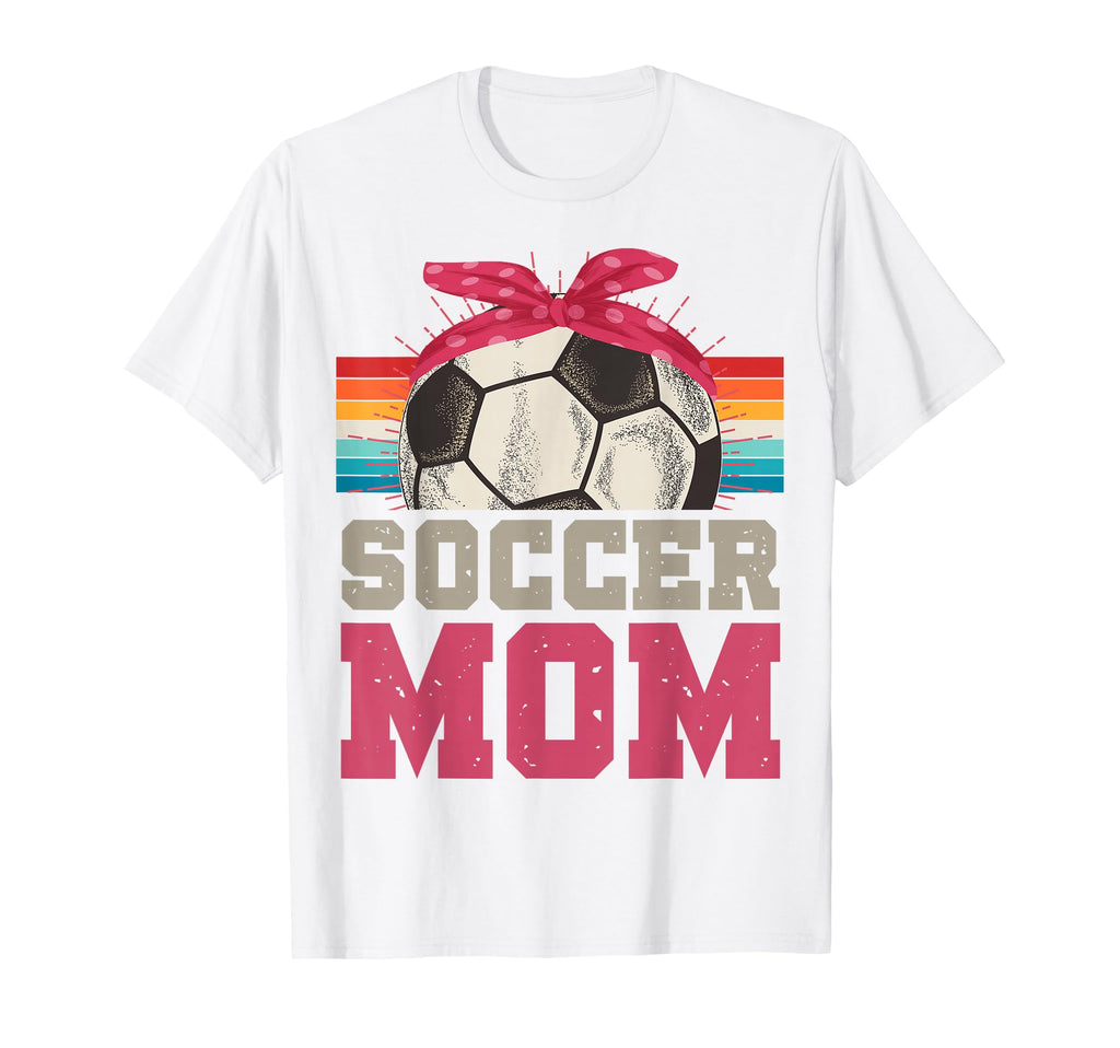 Soccer Mom Soccer Player Sport T-Shirt - Casual Everyday Wear for Adults