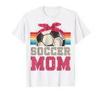 Soccer Mom Soccer Player Sport T-Shirt - Casual Everyday Wear for Adults