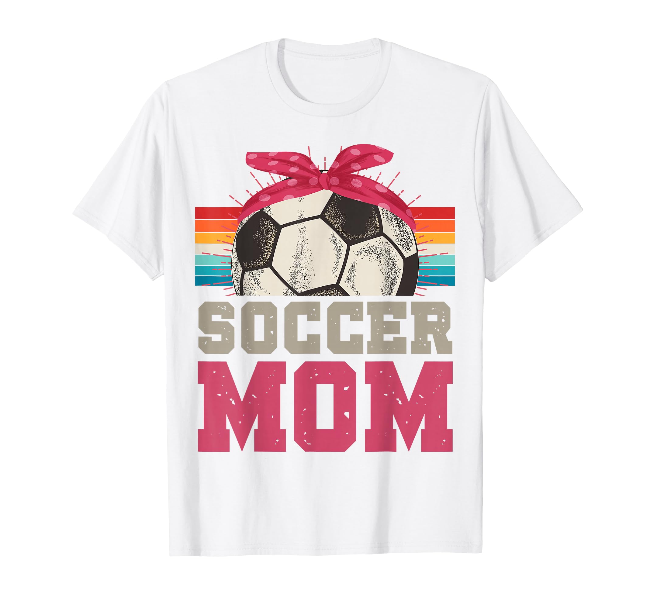Soccer Mom Soccer Player Sport T-Shirt - Casual Everyday Wear for Adults