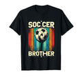 Soccer Brother Family Matching T-Shirt - Casual Everyday Wear for Adults