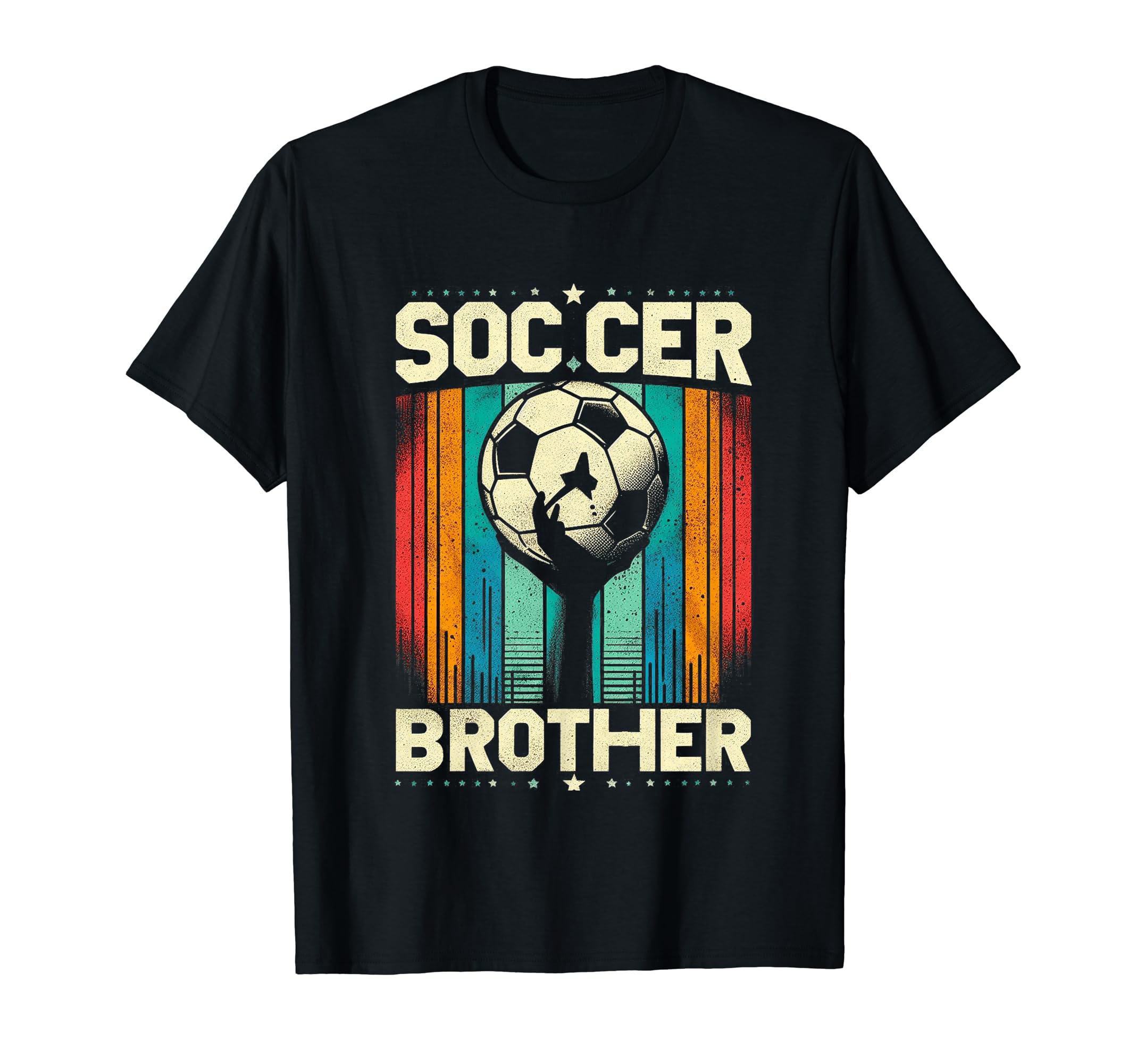 Soccer Brother Family Matching T-Shirt - Casual Everyday Wear for Adults