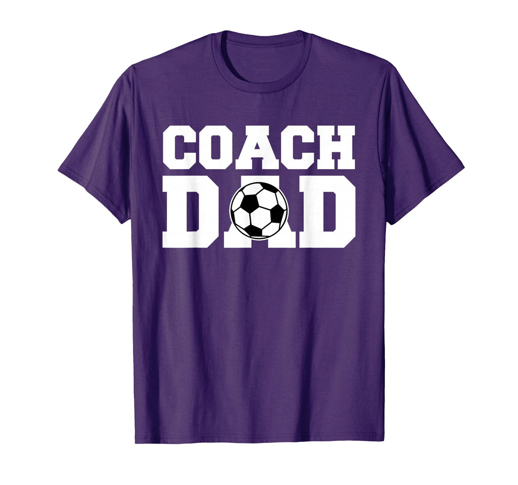 Coach Dad Soccer Dad Soccer Coach T-Shirt - Minimalist Print Unisex