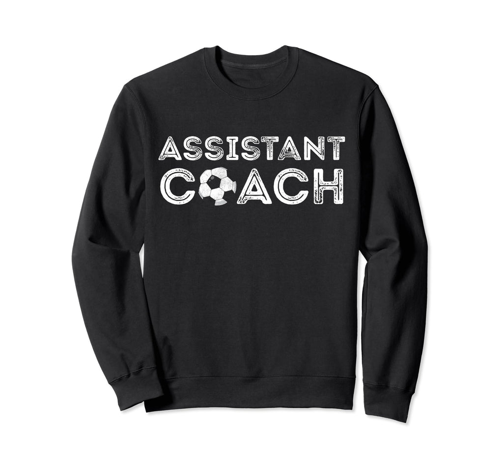 Assistant Soccer Coach Coaches Sweatshirt - Custom Art Print Unisex