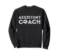 Assistant Soccer Coach Coaches Sweatshirt - Custom Art Print Unisex