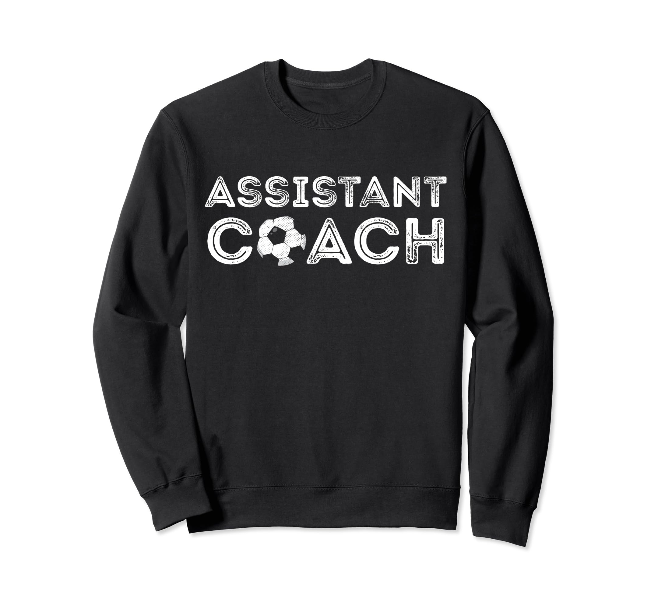 Assistant Soccer Coach Coaches Sweatshirt - Custom Art Print Unisex