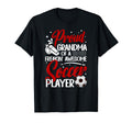 Proud Grandma Soccer Player Grandma T-Shirt - Custom Art Print Men Women