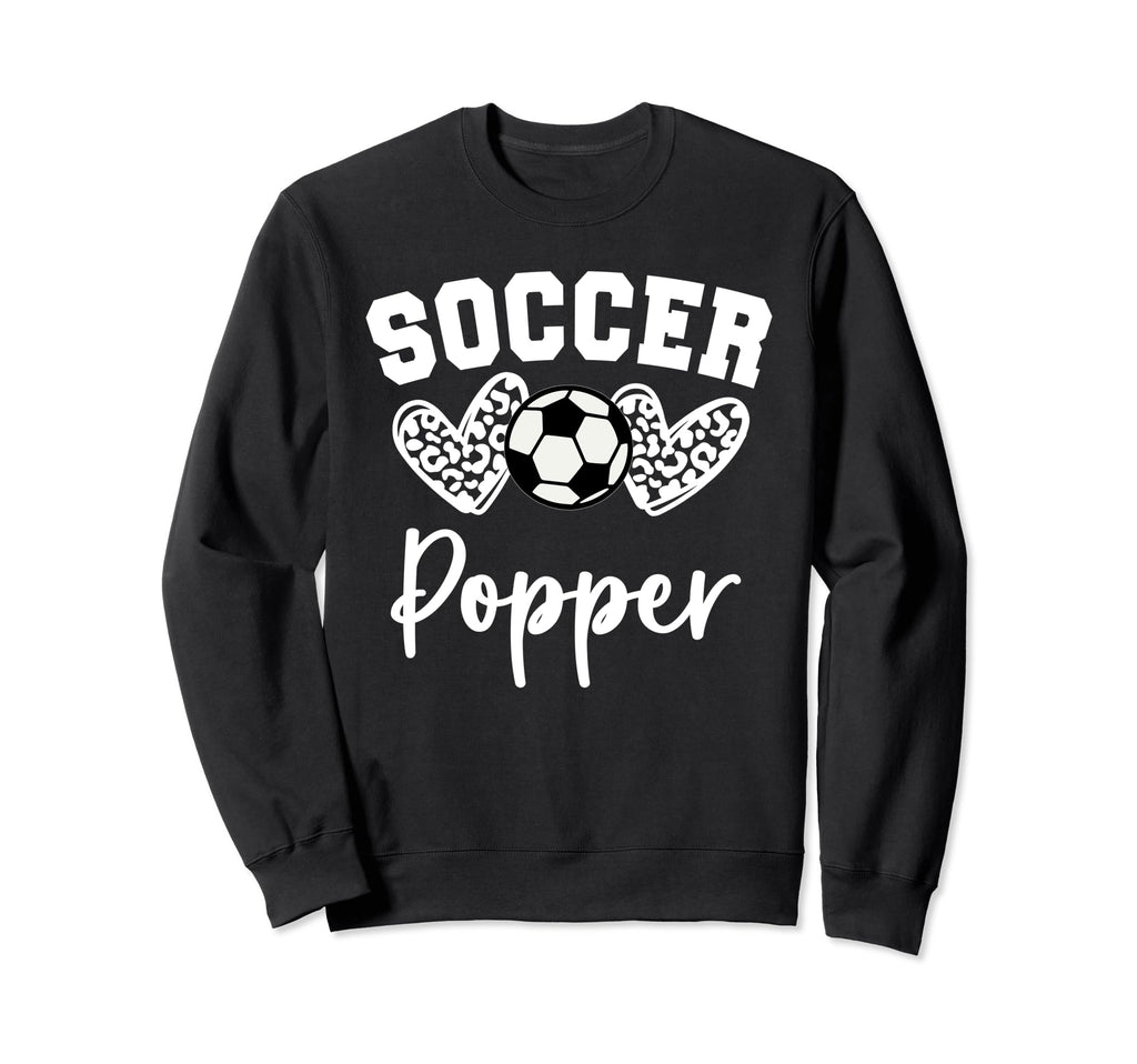 Soccer Popper Matching Family Soccer Sweatshirt - Fun Novelty Design Unisex