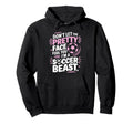 Dont Let Pretty Face Fool You Soccer Hoodie - Aesthetic Graphic Men Women