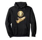 Soccer Champions Award Gold Cleats Ball Hoodie - Novelty Apparel Unisex