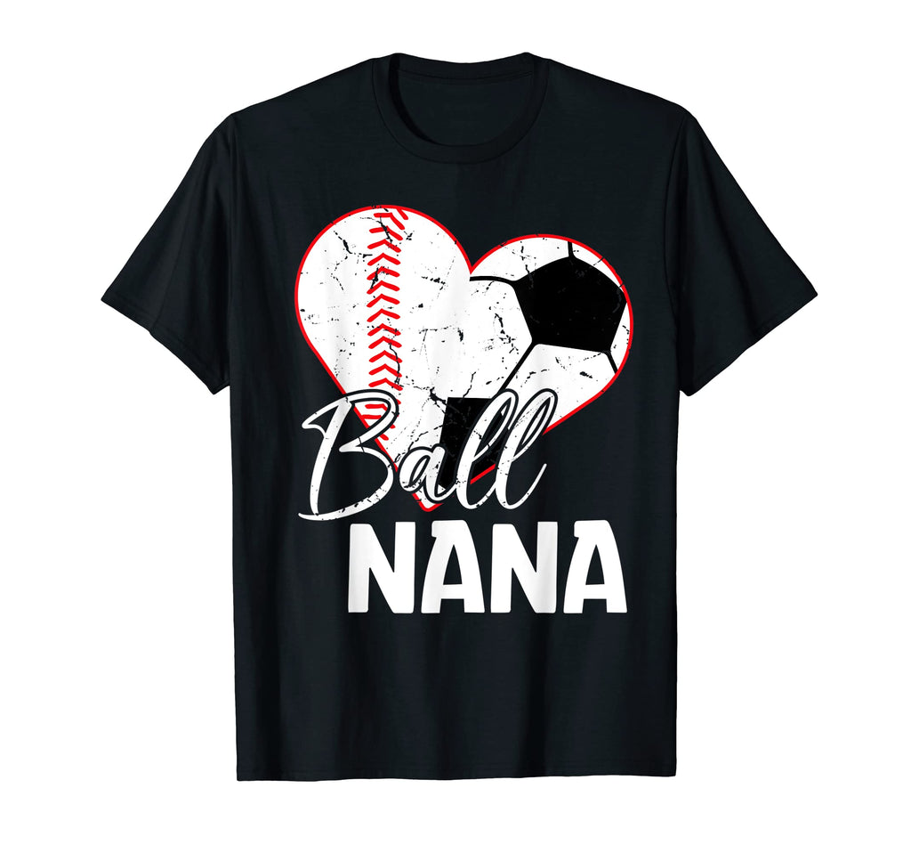 Proud Ball Nana Biggest Fan Soccer T-Shirt - Unique Graphic for Adults
