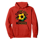 Soccer Ball Field Memories Hoodie - Custom Art Print for Adults